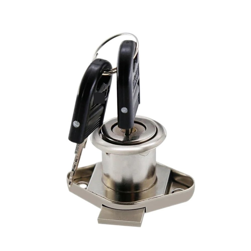 QXCIVR Office Cabinet Drawer Lock Cabinet Locker File Cabinet Tongue Lock Furniture Hardware MA090 G