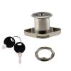 QXCIVR Office Cabinet Drawer Lock Cabinet Locker File Cabinet Tongue Lock Furniture Hardware MA090 G view 3