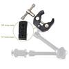 Angoily 2pcs Articulating Arm and Clamp for Camera Mounting Led Light LCD Monitor DSLR Super Clamp Stand view 3