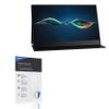 BoxWave Screen Protector Compatible With AZMKOO Portable Monitor, model MDS-156A08 (15.6 in) - ClearTouch Crystal ToughShield 9H (2-Pack), Clear 9H Tough Flexible Film Screen Protector view 1