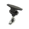 QXCIVR MS309 T Shape cam Lock Equipment Compression Type Rotary Lock Telescopic Switch Industrial Cabinet Lock(MS309 B no Key) view 4