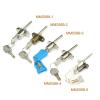 QXCIVR Cabinet Drawer Lock for Mailbox Tool Box File Cabinets with 2 Folding Keys DIY Furniture Hardware H(56905 Pack of 1) view 2