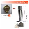 QXCIVR Extended Type Safe Deposit Box Anti - Theft cam Lock Cylinder 80mm 90mm Super encryption Key Very Safe Class C Anti-Theft(98mm K) view 2