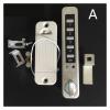 QXCIVR Electronic Combination Drawer Lock for Keyless Gym Locker School Cabinet Hotel Home Security MS512 i(A1) view 2