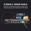 QNAP 4-Port 2.5Gbps & 2-Port 10BASE-T Unmanaged Switch (QSW-2104-2T-R2-US) view 3