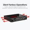 QNAP 4-Port 2.5Gbps & 2-Port 10BASE-T Unmanaged Switch (QSW-2104-2T-R2-US) view 4