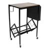 fvscgjmwp Double-Layer Wrought Iron Vinyl Record Holder/CD Holder, Record Storage Holder view 1