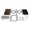 fvscgjmwp Double-Layer Wrought Iron Vinyl Record Holder/CD Holder, Record Storage Holder view 2