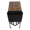 fvscgjmwp Double-Layer Wrought Iron Vinyl Record Holder/CD Holder, Record Storage Holder view 4