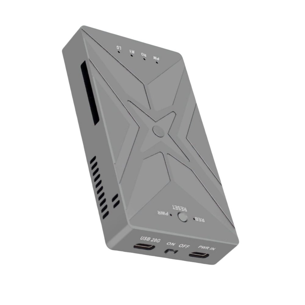 20Gbps Dual Bay Type-C USB3.2 GEN2X2 Hard Disk Enclosure Support 2230, 2242, 2260, 2280