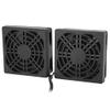 Computer Router Fan, 5V USB Power Cooling Fan with Dust Cover Heat Dissipation Tool for Router view 1