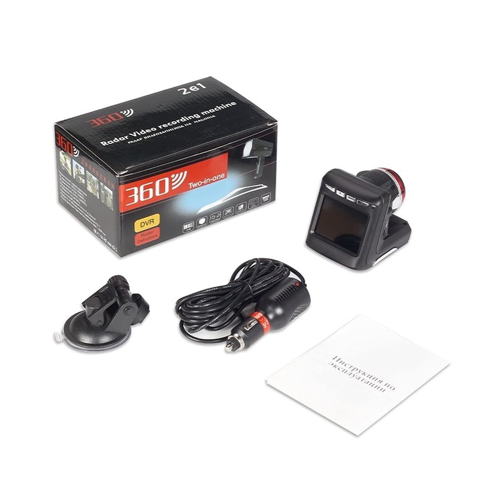 2 in 1 Car DVR Dash Cam 2.31 inch IPS Display HD Dashboard Camera Vehicle Anti Flow Velocity for Cars (Color Name : Black Sd Card Memory : 16G)