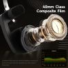 okcsc Classic On-Ear Headphones, Retro Style, BT Wireless Retro Headphones, Ultra Lightweight Retro Headsts/Bullt-in Mic/40mm Class Composite Film/BT 5.3 & Wired Two Connection Modes, BT/Black view 2
