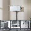 Gen 3 Mount, Standard V3 Router Mount Internet Kit Satellite Brackets, ABS Mounting Kit Accessories for V3 Mesh Router view 2