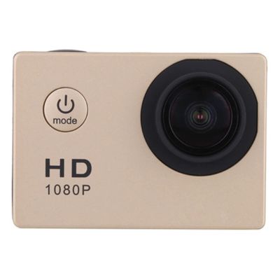 GHJKLZNMRU Underwater Camera Sport Outdoor Mini Camera Waterproof Cam Screen Action Camera Color Water Resistant Video Surveillance for Business Meetings (Gold Camera Only)
