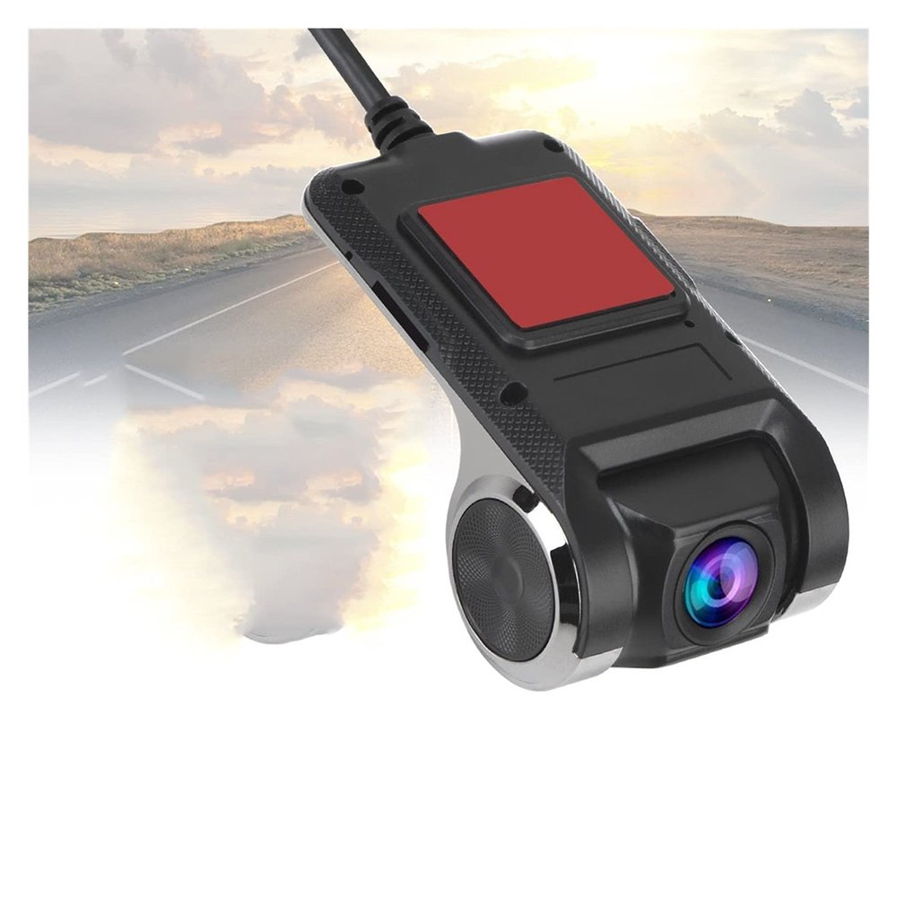 USBSurveillance Night Version 140 Wide Angle Car DVR HD Dash Camera Auto Recorder Digital Video Recorder for Cars (Sd Card Memory : None)