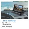 4.3" Inch Foldable Car Rear View Monitors TFT LCD Rearview Monitor Universal Reversing Parking System Kit for Cars view 2