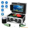 Depth Finders 10M 1000tvl Underwater Fishing Video Camera Kit 6 PCS Infrared Lamp Lights With7 Inch Color Monitor for Recreational Fishing (Black F009MJ) view 2