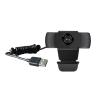 GHJKLZNMRU Web Camera USB Webcam 1080P Web Camera with Microphone for PC HD Web Cam Computer Camera for Laptop Online Teaching for Twitch Streaming for Gaming Video Calling Recording (Color : Black) view 1