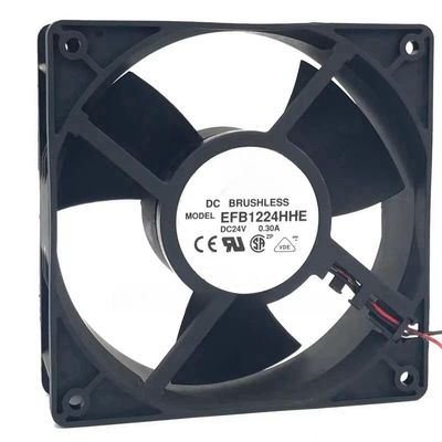 for EFB1224HHE 12CM 12038 24V 0.30A Chassis Power Supply Frequency Converter Cooling Fan