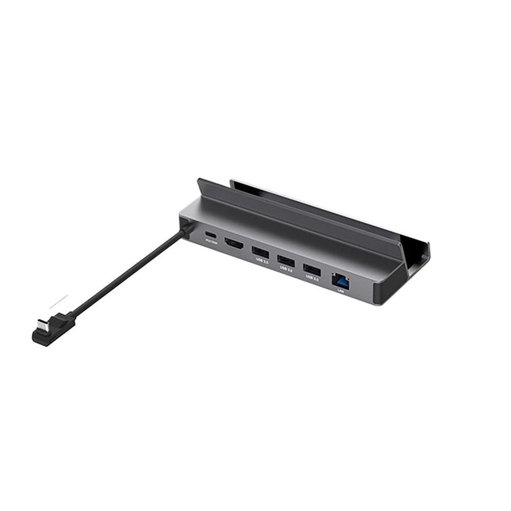 Y0S3QZ1 Base Stand HDMI-Compatible USB C HUB Gigabit Ethernet Docking Station Stand PD 100W USB3.0 5Gbps for ROG Switch Console