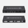 D3LX0Z1 DVI KVM Switch 2-in-1 4K Two Computers Shared USB Keyboard Mouse Print Monitor Multi-Function Switching Screen view 2