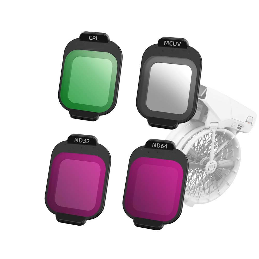 Lens Filters Set for DJI Flip Follow Me Drone Accessories ND UV CPL MCUV Camera Lens Filter Kit