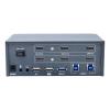 L6AS0F7 8K Dual Monitor DisplayPort 1.4 KVM Switch, 2 Ports, HDR10, USB 3.2 Gen 2, Hotkey, VRR, Multi-Monitor, 32.4 Gbps Bandwidth view 3