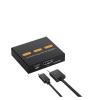 HDMI Separation Audio Extractor Converter Adapter 4K 60Hz HDMI to HDMI 3.5mm Stereo + L/R Audio Extractor Splitter for Xbox PS5 view 1