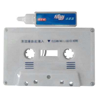 Cassette Tape Cleaner - Demagnetizer Set, Tape Head Cleaner, Capstan Cleaner, Audio Cassette Tape Head Maintenance Solution for Home Car Cassette Player