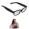 Hawk Scope Smart Glasses with Bluetooth Speaker Headphones, 29g Glass for Work Business Office Travel Running, Unisex(Clear Lens) view 3