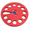 1/4in 7 Inch Empty Take Up Reel for Nab Reel to Reel Tape Recorder, Holes Aluminum Alloy Opening Machine Parts, Empty Tape Reel for Recording for Studer Recording (Red) view 1