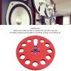 1/4in 7 Inch Empty Take Up Reel for Nab Reel to Reel Tape Recorder, Holes Aluminum Alloy Opening Machine Parts, Empty Tape Reel for Recording for Studer Recording (Red) view 3
