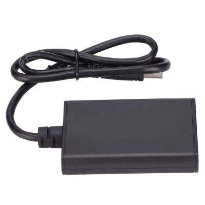 FUZHUI USB 3.0 to Dual HD Multimedia Interface Adapter, Stereo Audio Output, 1080P Video Display Converter for Data Comparison, Multi Screen Mirroring Extension, Black