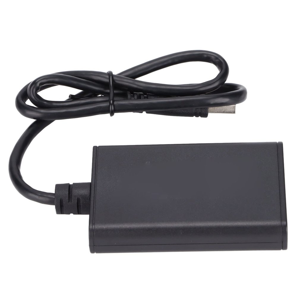 FUZHUI USB 3.0 to Dual HD Multimedia Interface Adapter, Stereo Audio Output, 1080P Video Display Converter for Data Comparison, Multi Screen Mirroring Extension, Black