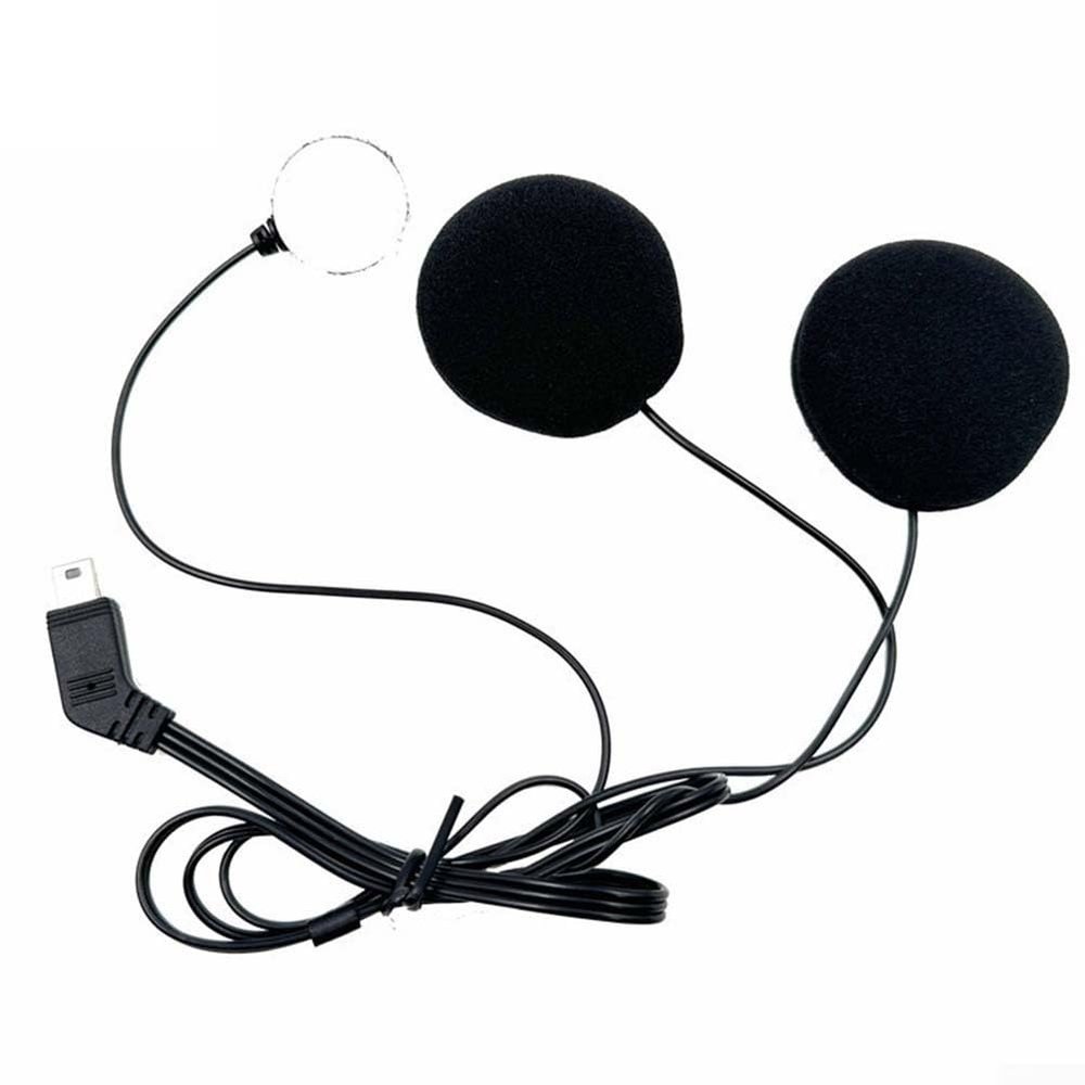 Helmet Headset Microphone, Headset Accessory For Motorcycle Helmet Blue Tooth Microphone For Cardo Edge Motorcycle Helmet To Headset Part(B)