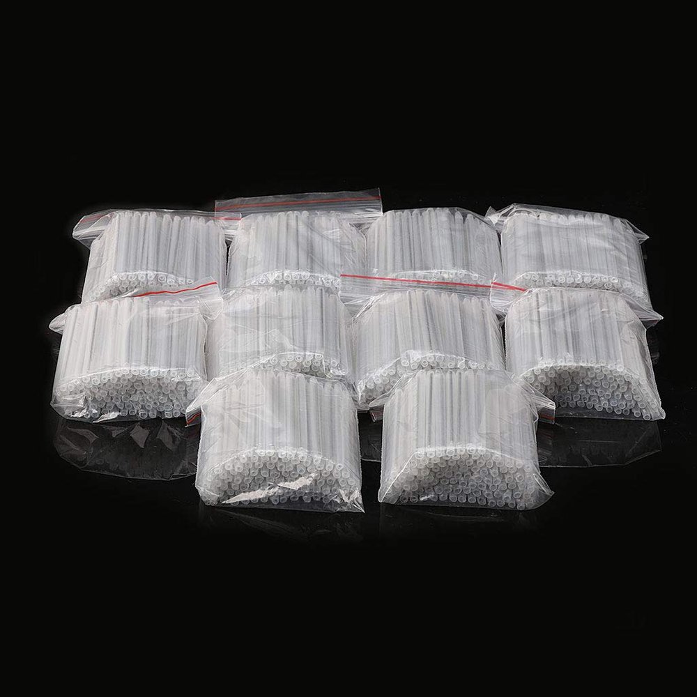 1000PCS Single 60mm Bare Fiber Special Fiber Heat Shrinkable Tube Connector