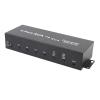 4Port AV to HDMI Converter, 1080P 720P Composite CVBS AV to HDMI Converter Adapter, Support 16:9 4:3 16:10 Switch, 4Port in to 1 HDMI Converter for VCR Camera DVD (US Plug) view 1