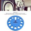 1/4 7 Inch Empty Tape Reel, Aluminum Alloy Universal Open Reel Sound Tape Empty Reel for Reel to Reel for ReVoxs Studer Recording, Cord Reels Enhanced Experience (Blue) view 3