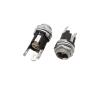 BHUPWZE 100Pcs/lot DC-025M 5.5 X 2.1mm DC Power Female Socket with Nut Panel Mount Connector 5.5 * 2.1mm DC Power Jack Plugs Adapter view 1