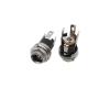 BHUPWZE 100Pcs/lot DC-025M 5.5 X 2.1mm DC Power Female Socket with Nut Panel Mount Connector 5.5 * 2.1mm DC Power Jack Plugs Adapter view 2