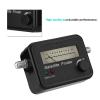CHEOTIME Satellite Finder for Campers, Digital Satellite Meter with White on Black ABS Display, 9502 Satellite Finder, 13-18V DC, Portable and Easy to Use view 4