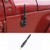 Black Bullet Antenna Mast AM/FM Trim, ForJee-p Wrangler JK JL 4xe Gladiator 2007-2023, Highly Durable Premium Truck Antenna view 1