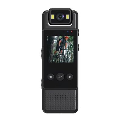 1080P WiFi Mini Camera, Small Police Body Cam with Night Vision, Portable Worn Digital Video Recorder, Miniature Camcorder for Law Enforcement, Security (with WiFi Camera,ONLY Camera)