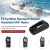 VHF Handheld Radio Hanger Clip Replacement for Standard Horizon Handheld VHF Hangar Bracket SCH-11, Microphone Hanger Clip Fit for Standard Horizon HX890 HX870 HX40 and More, Hold Radio Secure view 3