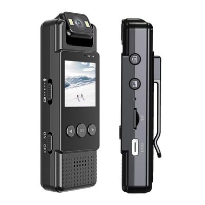 1080P WiFi Mini Camera, Small Police Body Cam with Night Vision, Portable Worn Digital Video Recorder, Miniature Camcorder for Law Enforcement, Security (No WiFi Camera,ONLY Camera)