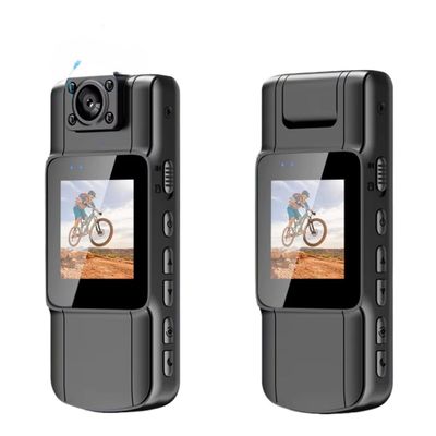 Waillynice 4K 1080P HD WiFi Mini Camera, Handheld Back Clip Portable Camera with IR Night Vision, Smart Law Enforcement Camera and Car Recorder for Security and Outdoor Use (1080P NO WiFi,Add 128GB)
