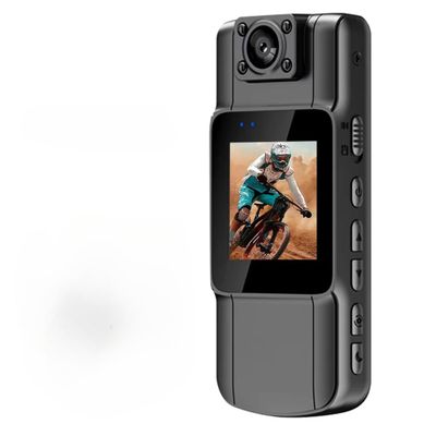 Waillynice 4K 1080P HD WiFi Mini Camera, Handheld Back Clip Portable Camera with IR Night Vision, Smart Law Enforcement Camera and Car Recorder for Security and Outdoor Use (1080P NO WiFi,Add 16GB)