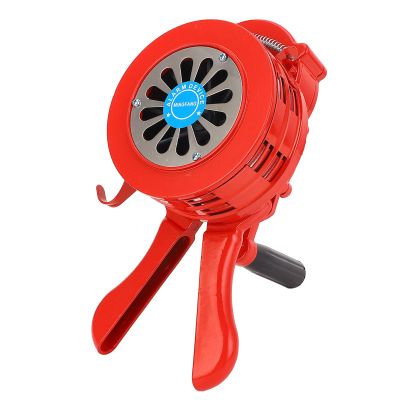 Hand Crank Siren Horn, 110db Volume 1000m Range Loud Handheld Air Raid Siren, Manual Operated Emergency Safety Alarm Horn for Sporting Events Fire Drill