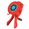 Hand Crank Siren Horn, 110db Volume 1000m Range Loud Handheld Air Raid Siren, Manual Operated Emergency Safety Alarm Horn for Sporting Events Fire Drill view 1